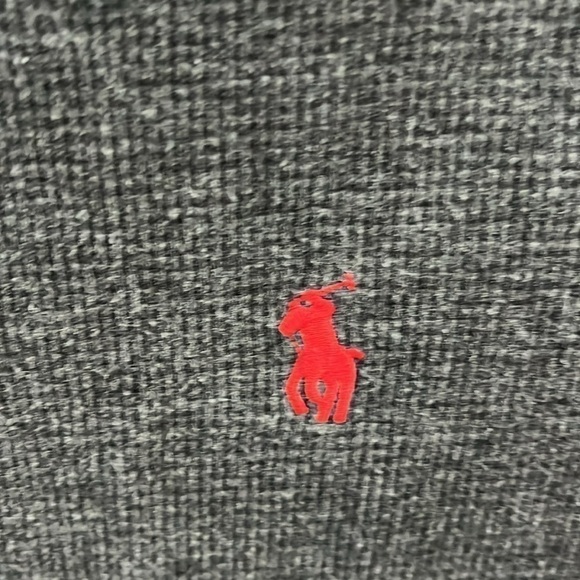 Ralph Lauren EUC Boy’s Gray Thermal Tee Size M (10) - Picture 2 of 5